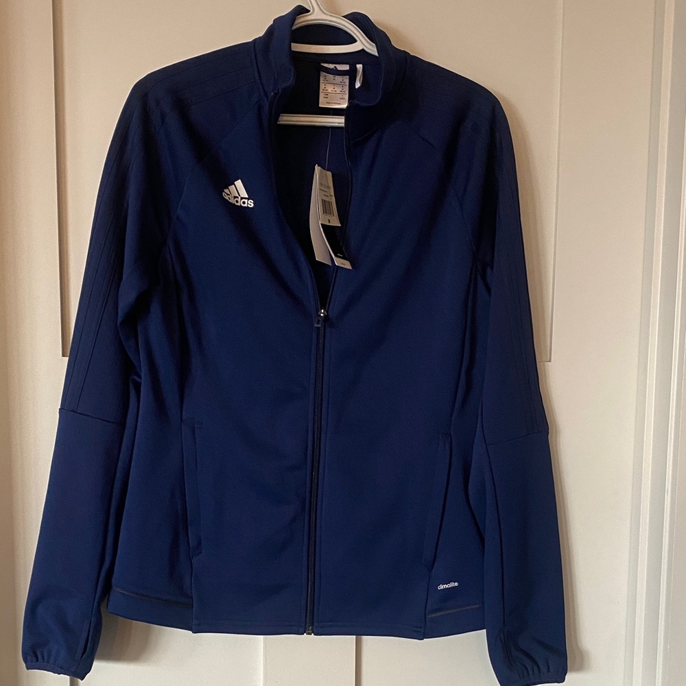Adidas Women's Navy Tiro17 Warm Up Jacket 
NEW with Tags